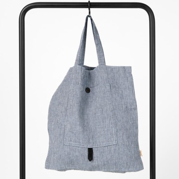 SAGA Borsa tote blu