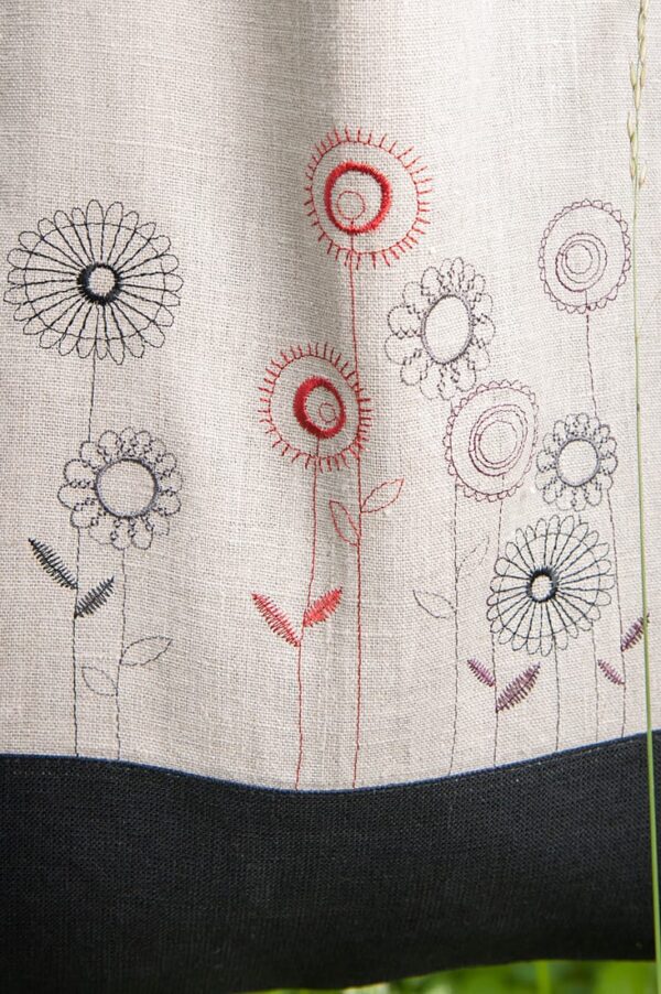 FLOVI Borsa tote lino naturale - immagine 2