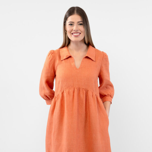 ANETTE Vestito arancione - immagine 3