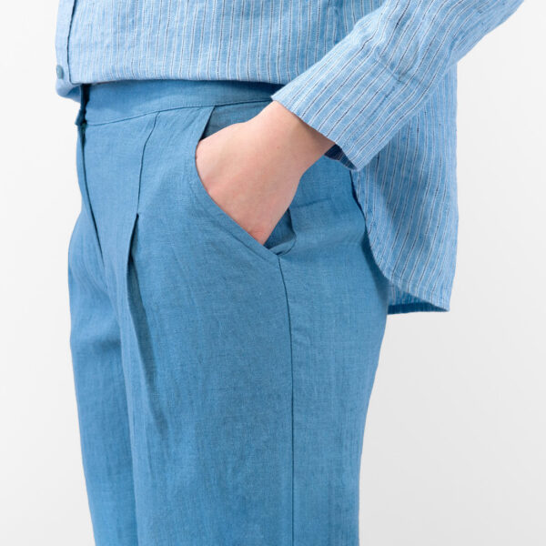 DORIS Pantaloni blu - immagine 5