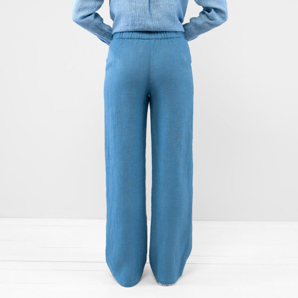 DORIS Pantaloni blu - immagine 4