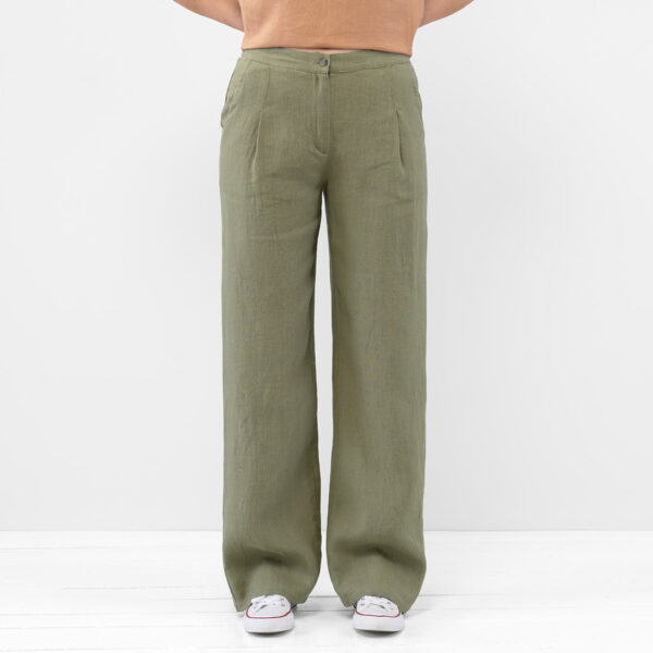 DORIS Pantaloni verdi
