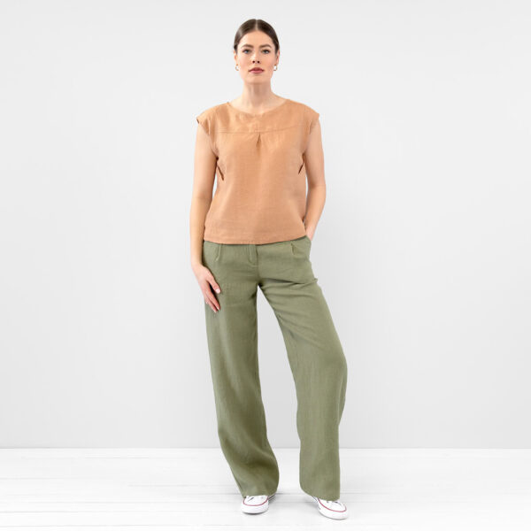 YUTA Blusa marrone - immagine 2