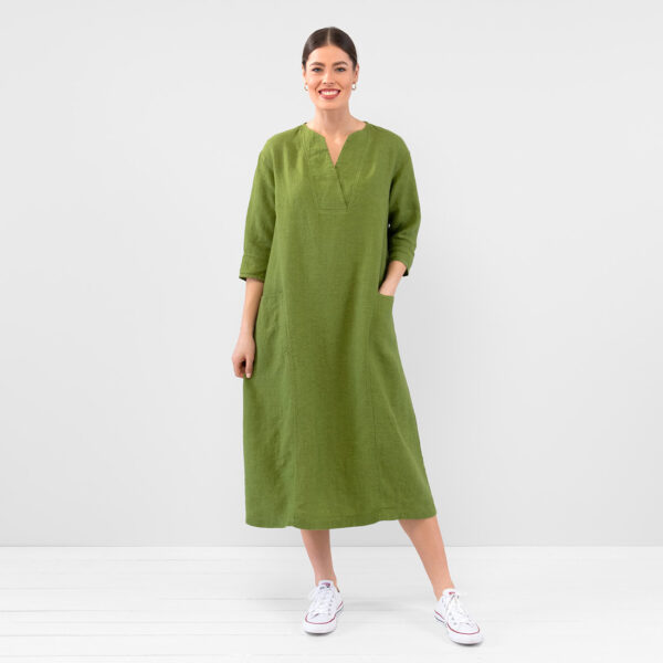 GLENN Vestito verde