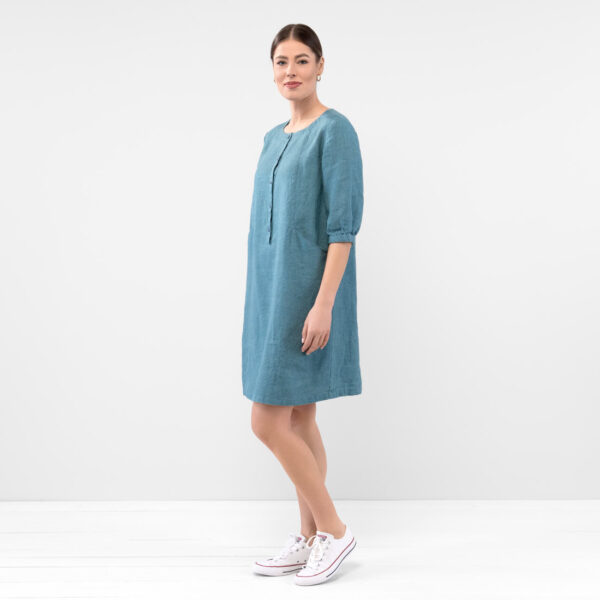 AVA Vestito blu verde - immagine 2