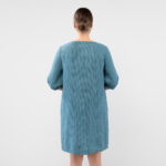 AVA Vestito blu verde