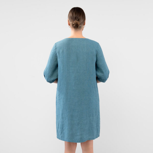 AVA Vestito blu verde - immagine 6