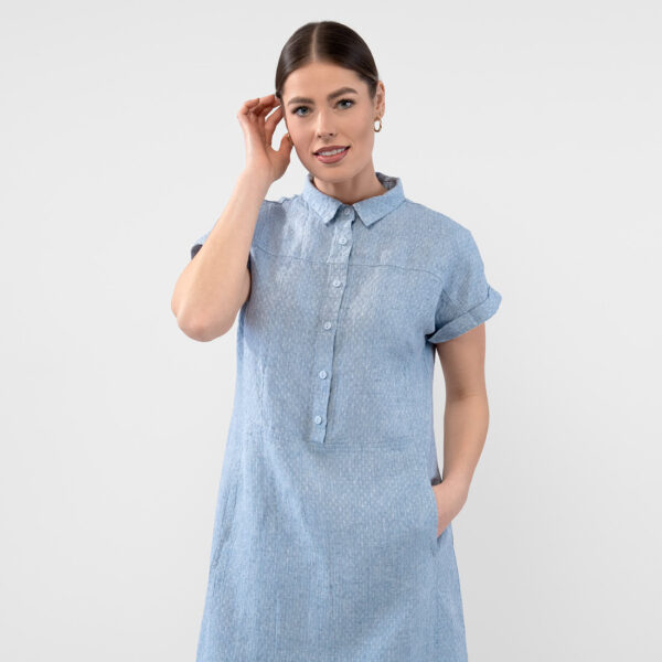 BELINDA Vestito blu - immagine 3
