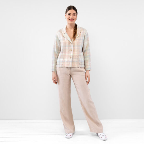 DORIS Pantaloni beige - immagine 2