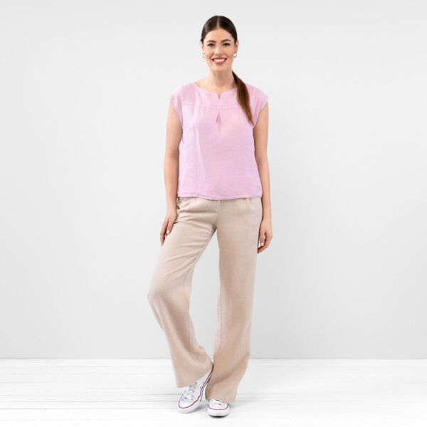 DORIS Pantaloni beige - immagine 3