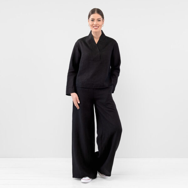 DARYL Pantaloni nero - immagine 3