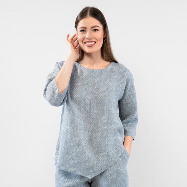 LOGAN Blusa grigia - immagine 4