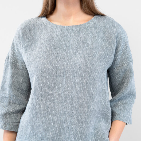 LOGAN Blusa grigia - immagine 5