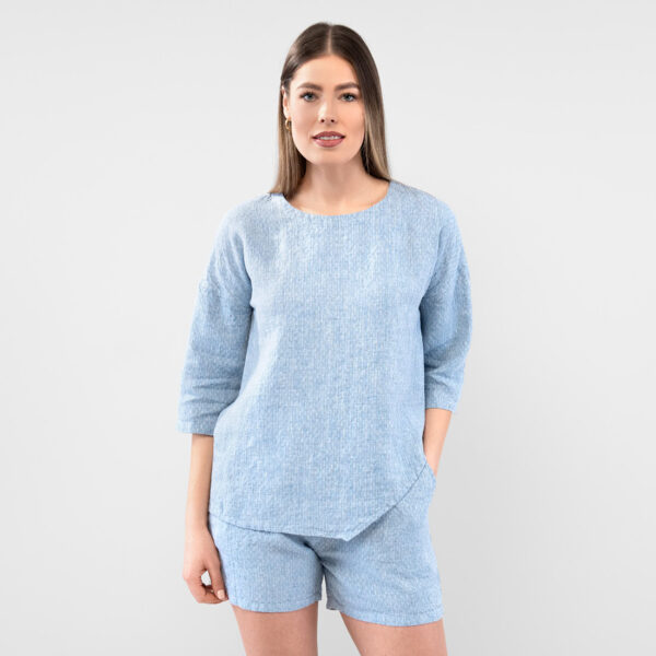 LOGAN Blusa blu