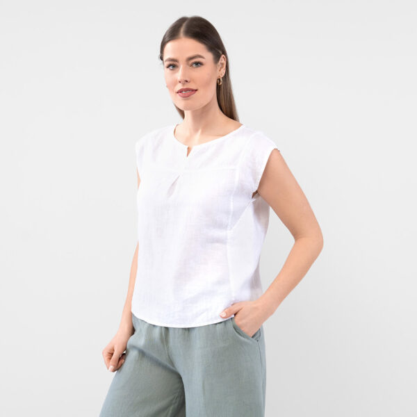 YUTA Blusa bianca - immagine 3