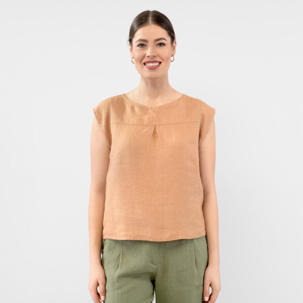 YUTA Blusa marrone