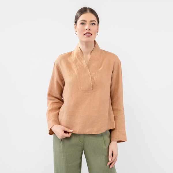 MAE Blusa marrone