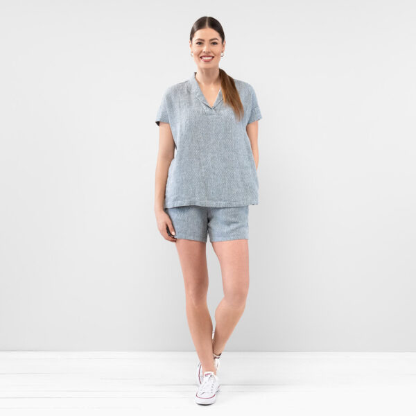 LOGAN BEY Blusa grigia - immagine 2