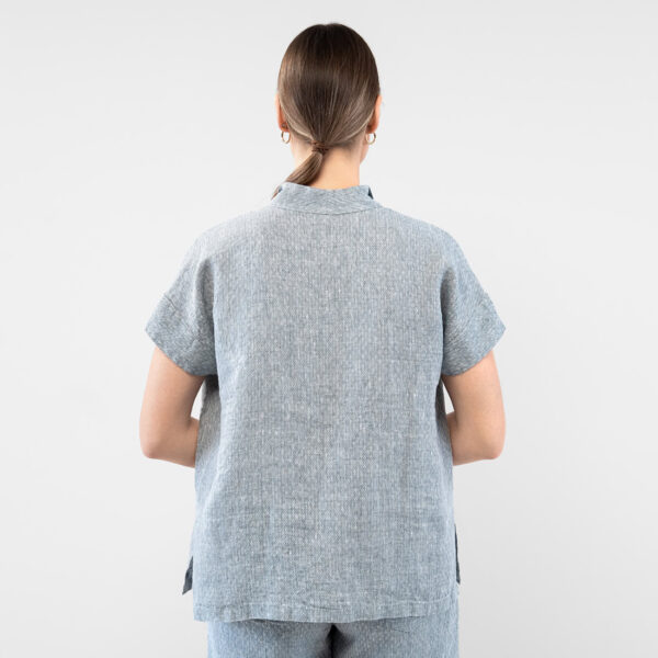 LOGAN BEY Blusa grigia - immagine 6
