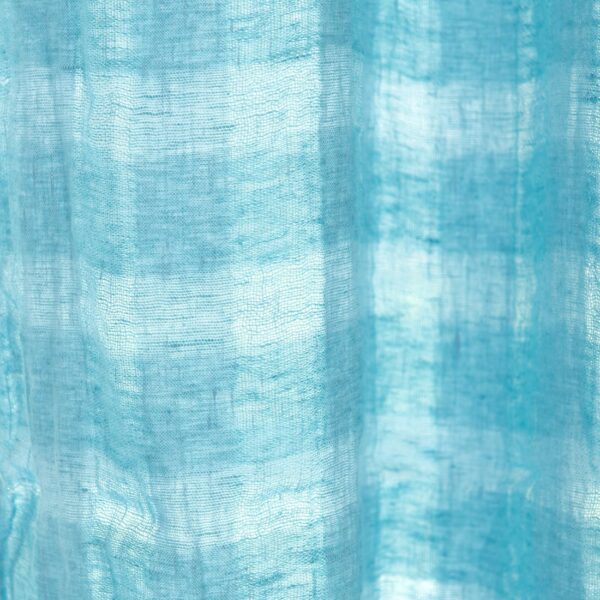 KORI Curtain light blue, varying heights
