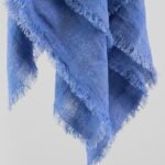 KORI Sciarpa viola-blu