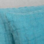 FONDA Fodera per cuscino verde-blu