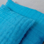 FONDA Fodera per cuscino azzurro