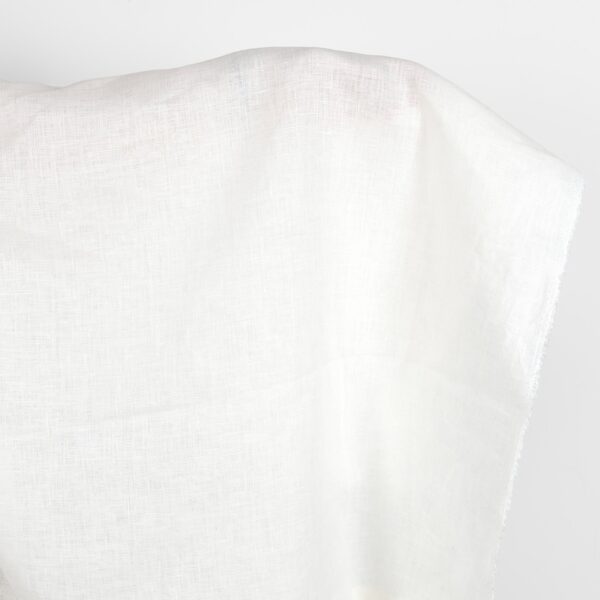 Off-white linen fabric